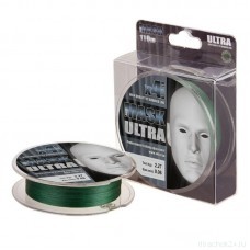 Шнур Mask Ultra X4 Green 110м 0,14мм MU4G/110-0,14